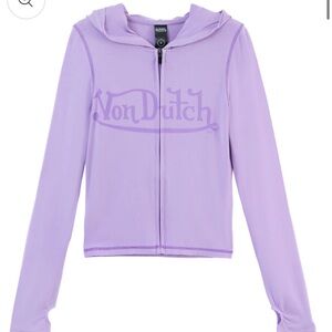 Von Dutch Roxy Purple top